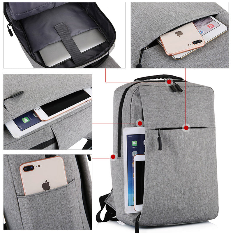 Smart Travel USB Backpack – Stylish, Safe & Spacious
