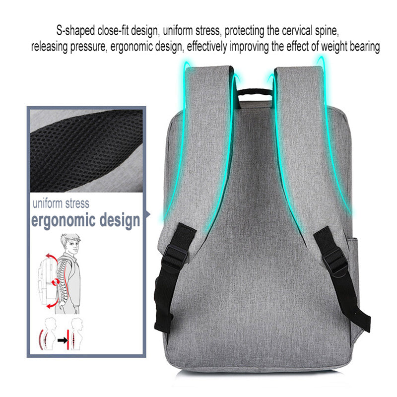 Smart Travel USB Backpack – Stylish, Safe & Spacious