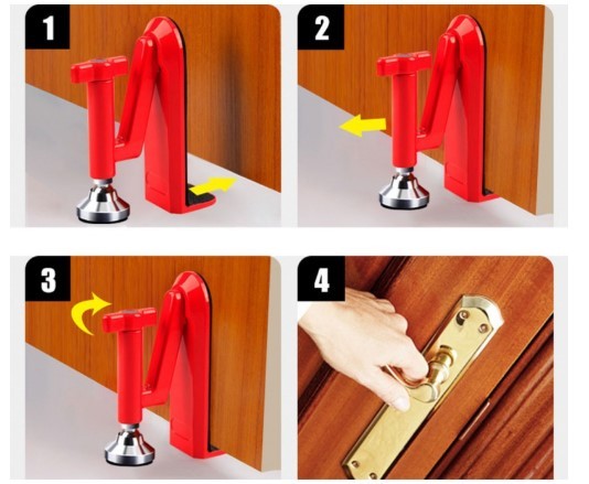Portable Door Lock for Instant Safety on the Go